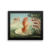 The Birth of Squid framed print