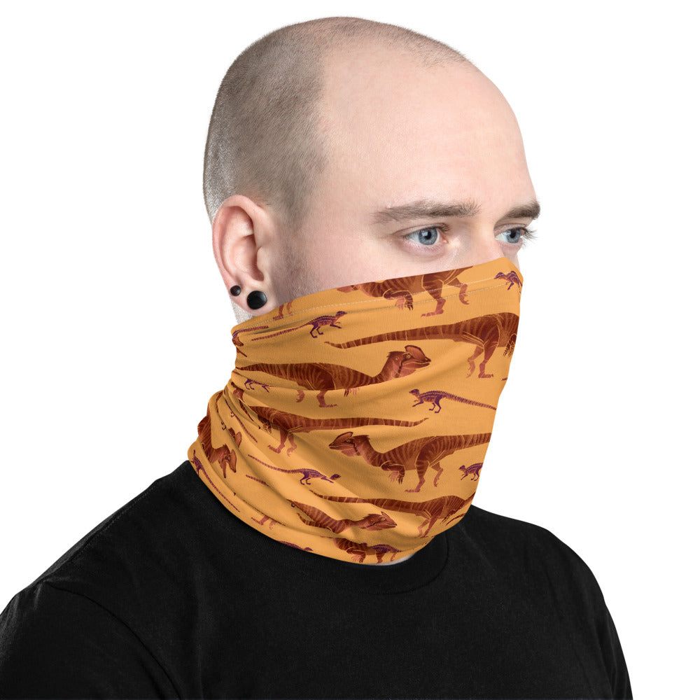 Dilophosaurus neck gaiter