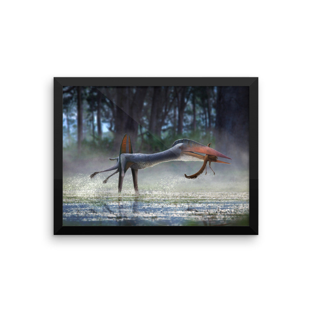 Hatzegopteryx framed print