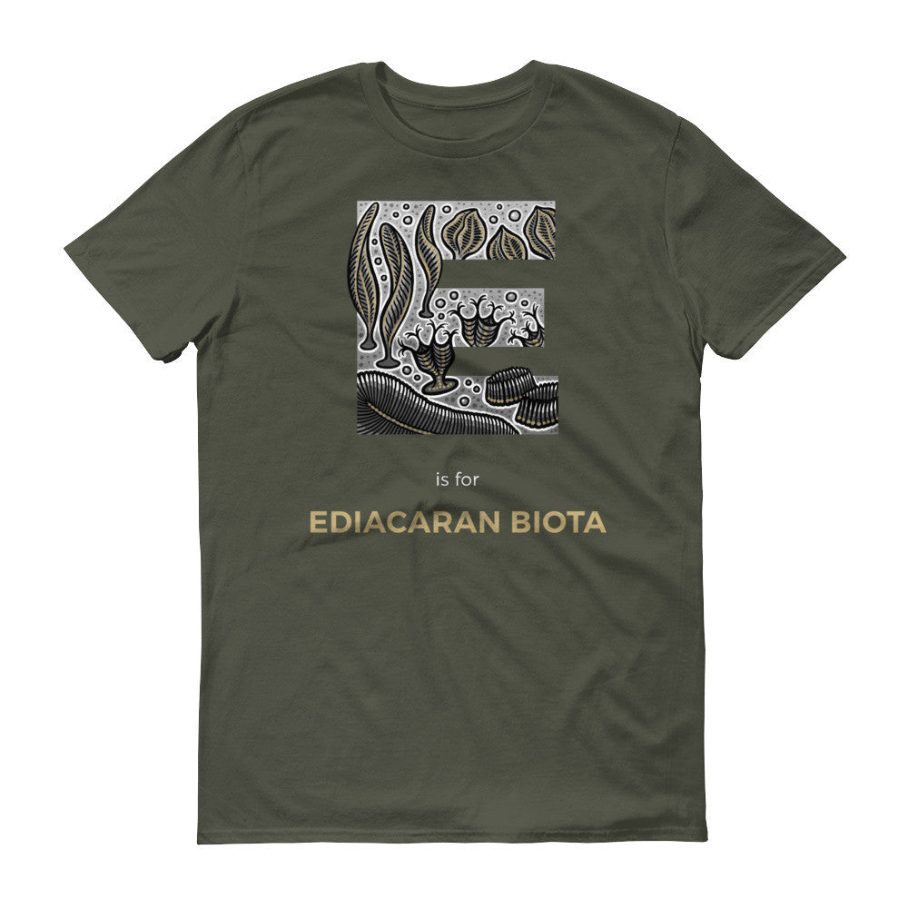 E is for Ediacaran Biota t-shirt