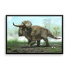 Nasutoceratops framed print