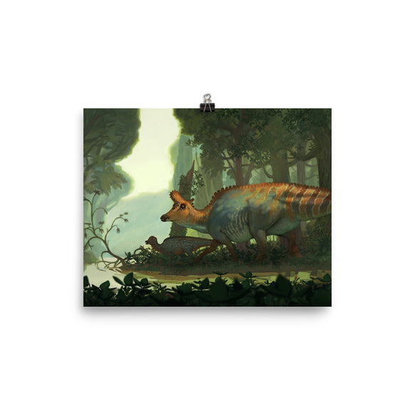 Lambeosaurus poster