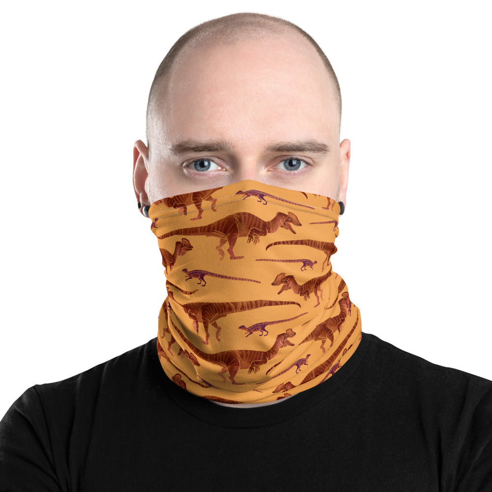 Dilophosaurus neck gaiter