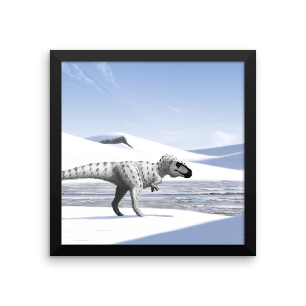 Nanuqsaurus framed print