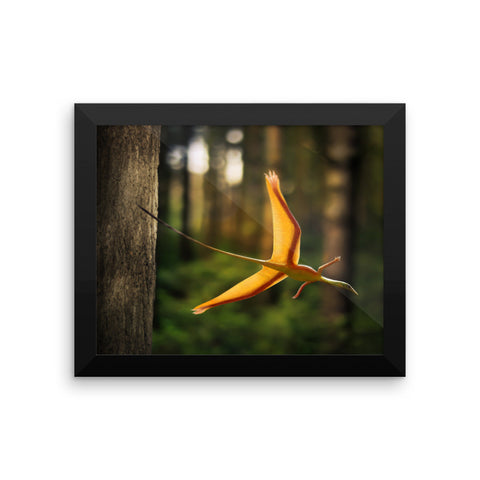 Sharovipteryx framed print
