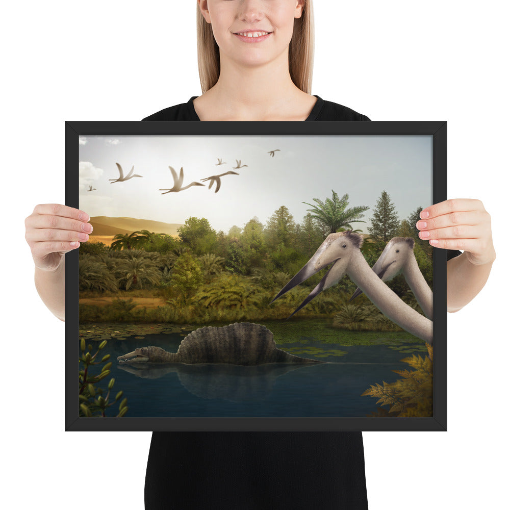 Kem Kem Beds framed print