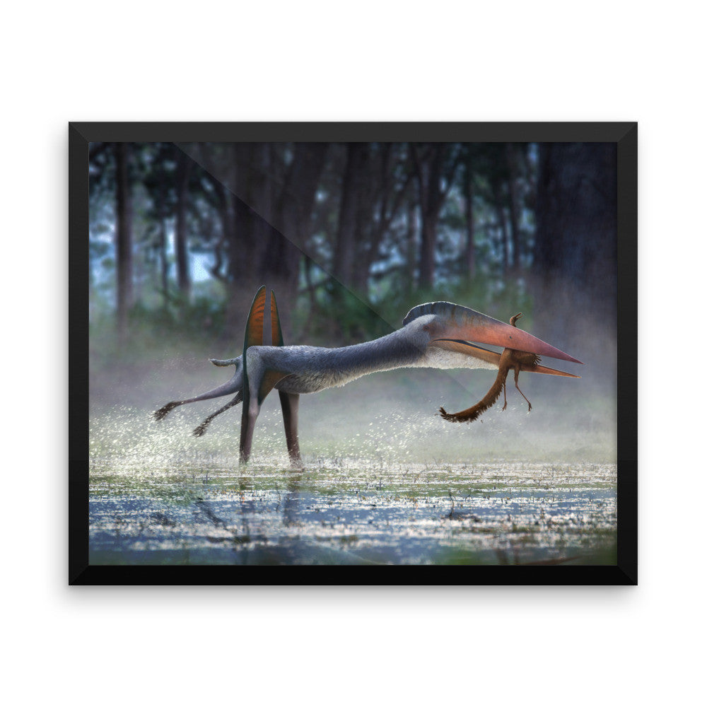 Hatzegopteryx framed print