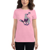 Velociraptor Dinosaur Asexual Pride Flag women's t-shirt