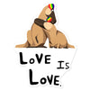 Love Is Love Pride stickers