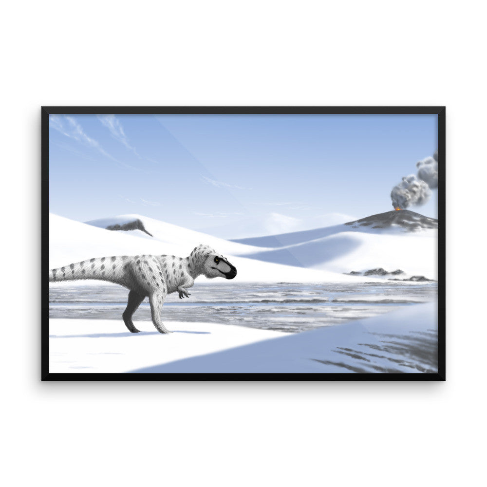 Nanuqsaurus framed print