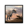 Metriacanthosaurus framed print