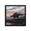 Kentrosaurus framed print