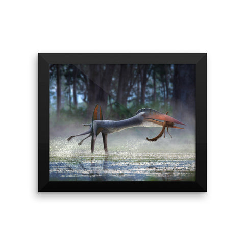 Hatzegopteryx framed print