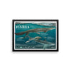 The Age of Fishes framed print