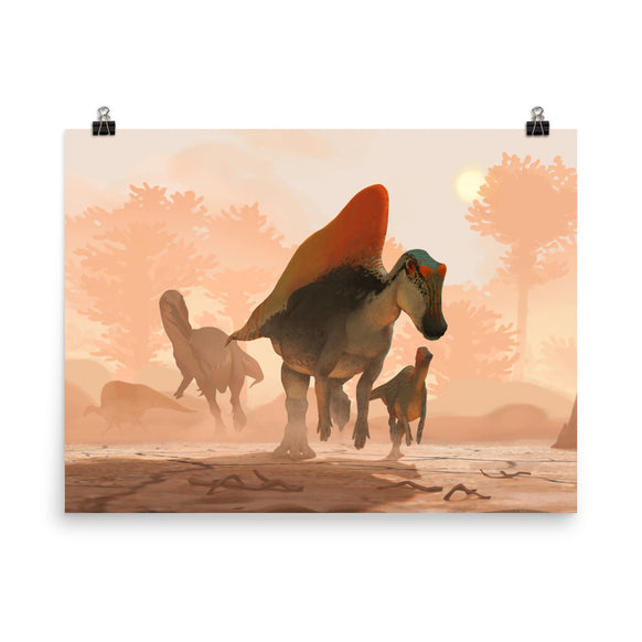 Ouranosaurus poster