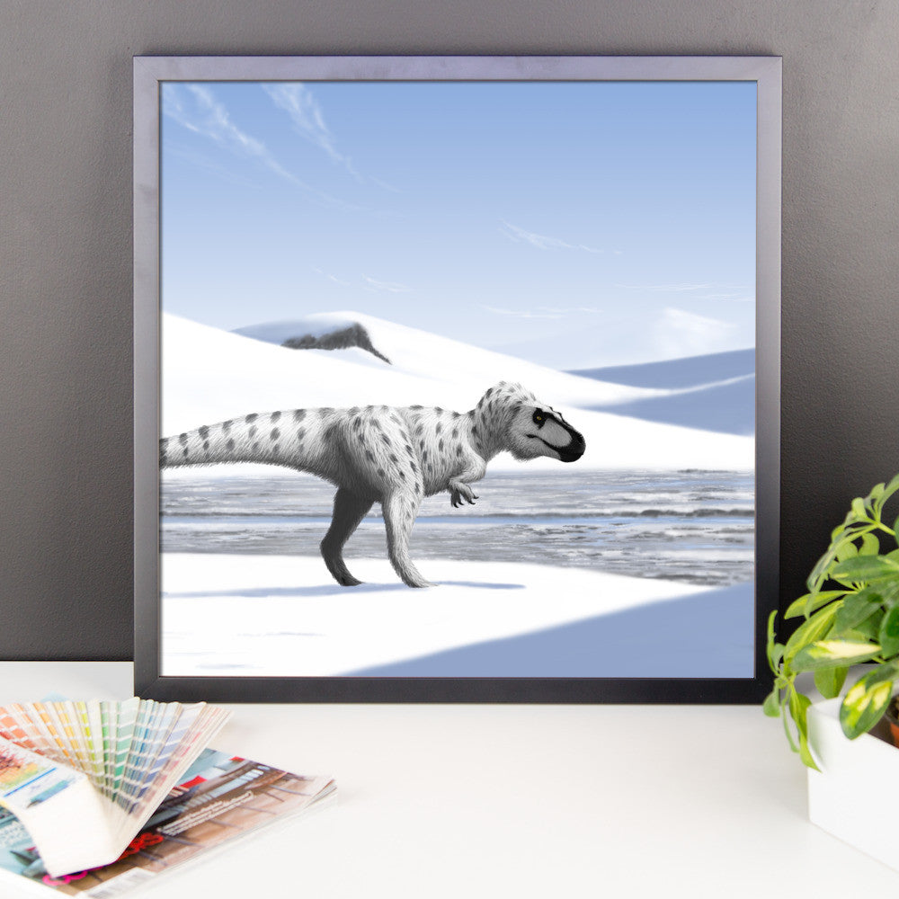 Nanuqsaurus framed print