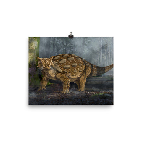 Ankylosaurus poster