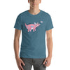 Triceratops Dinosaur Trans Pride Flag t-shirt