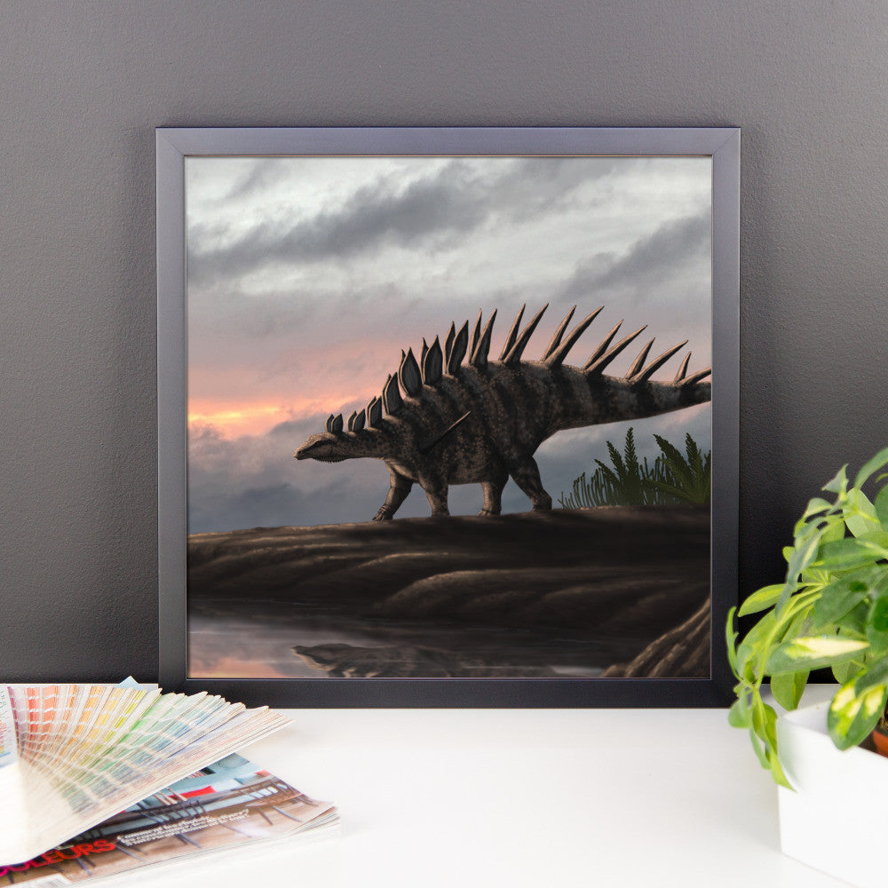 Kentrosaurus framed print