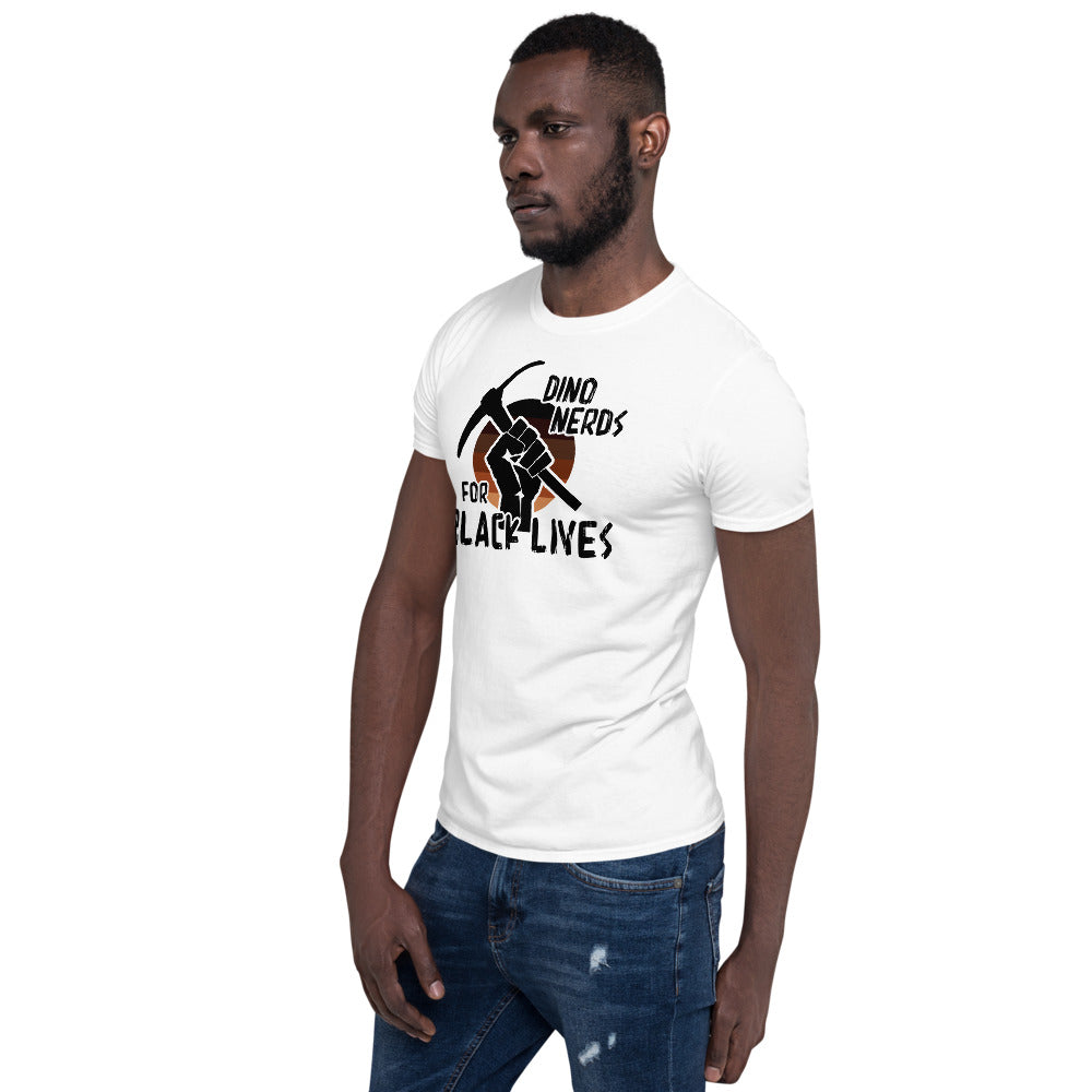 Dinosaur Nerds for Black Lives Matter unisex t-shirt