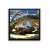 Protoceratops framed print
