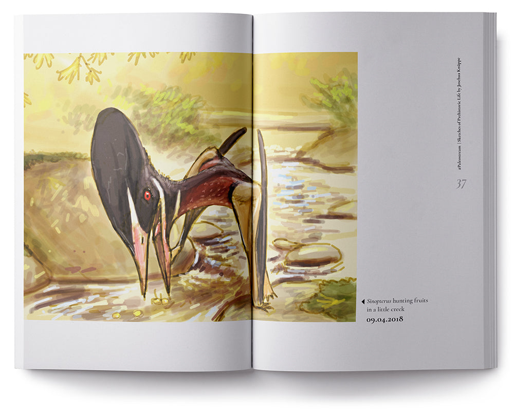 #Paleostream: Sketches of Prehistoric Life by Joschua Knüppe (ebook)