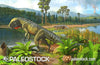 Ornithosuchus longidens stock image