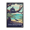 Solnhofen Paleo Parks framed print