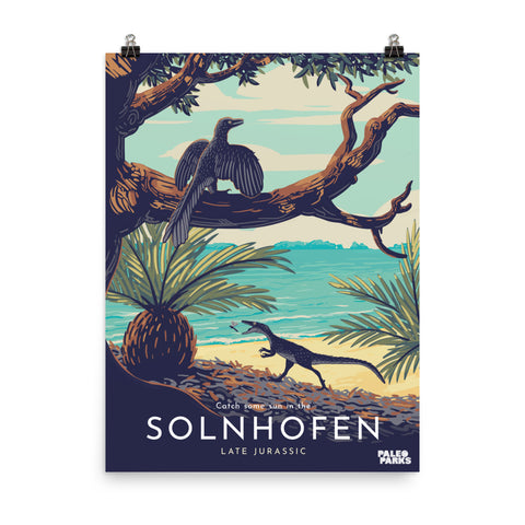 Solnhofen Paleo Parks poster