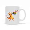 T. rex Dinosaur Pride mug