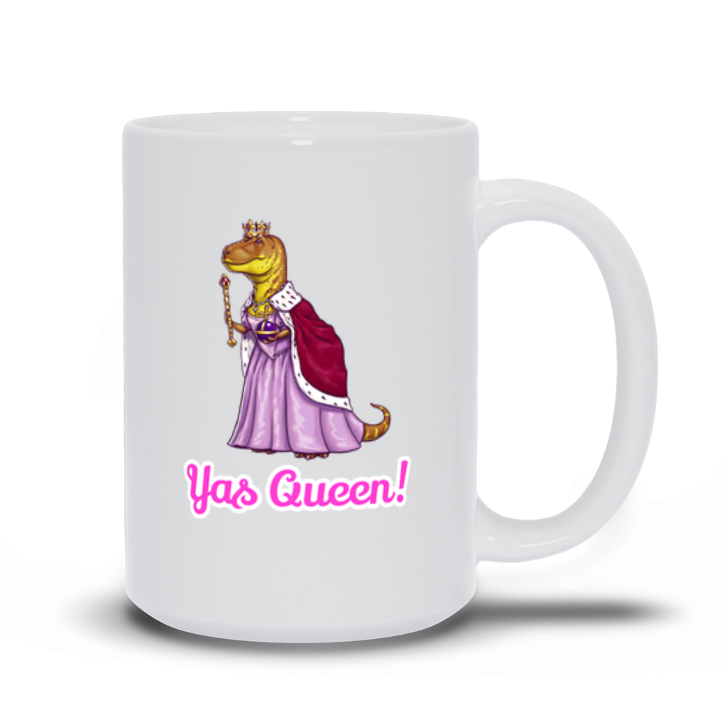 Yas Queen Tyrannosaurus Mug