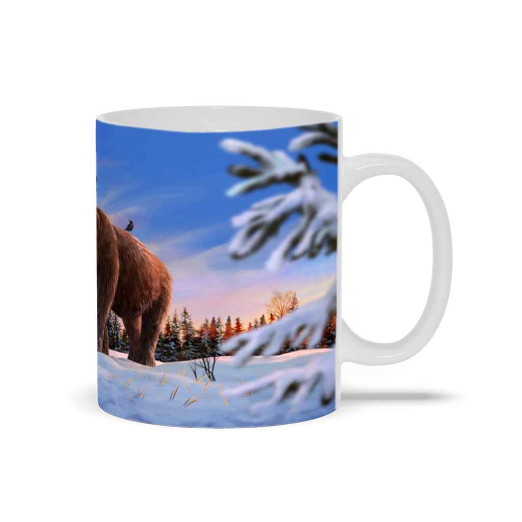 Woolly mammoth mug