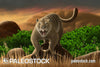Thylacoleo stock image
