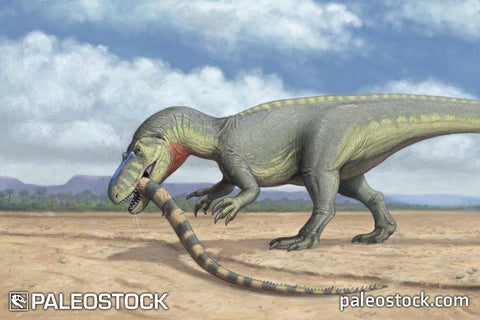 Torvosaurus stock image
