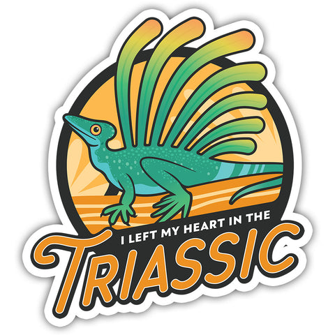 I Left My Heart in the Triassic stickers