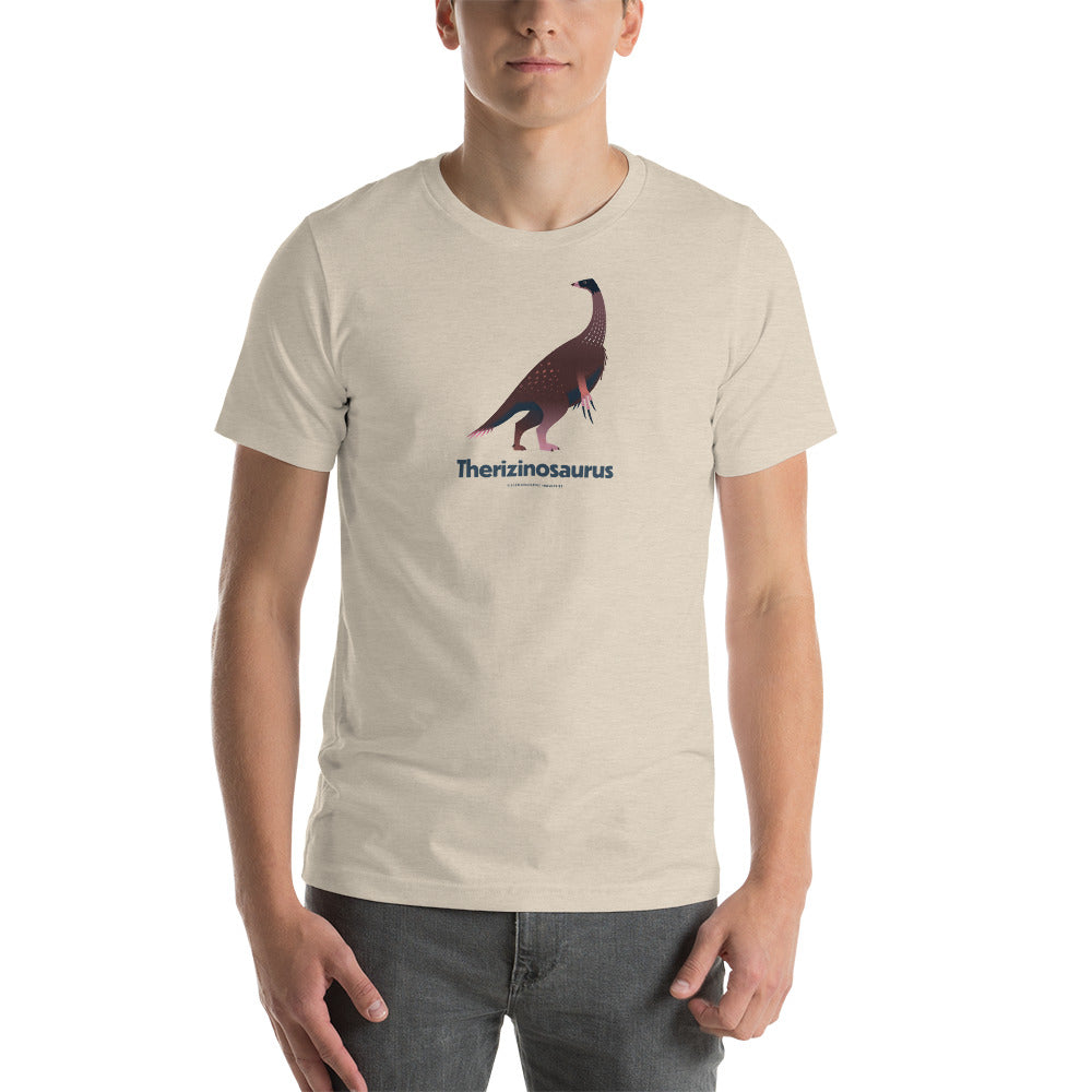 Therizinosaurus unisex t-shirt