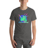 Styracosaurus Neon Dinosaur unisex t-shirt