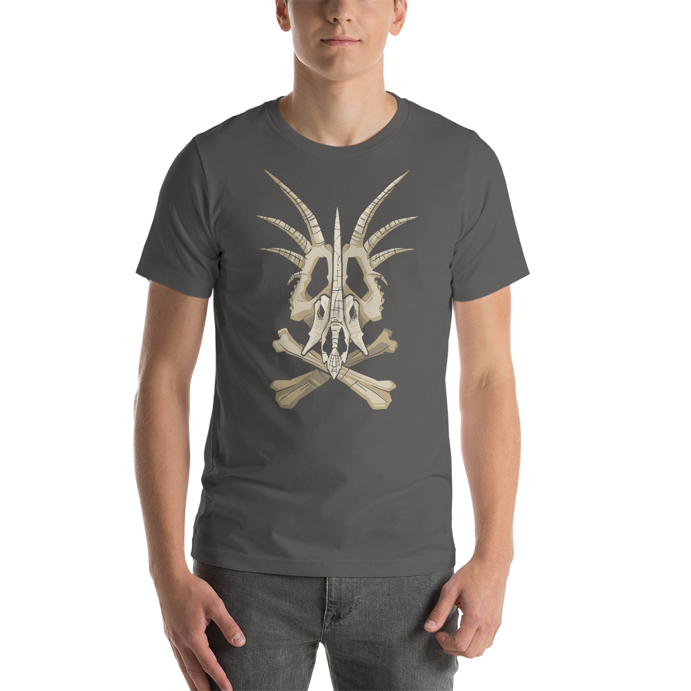 Styracosaurus Crossbones t-shirt