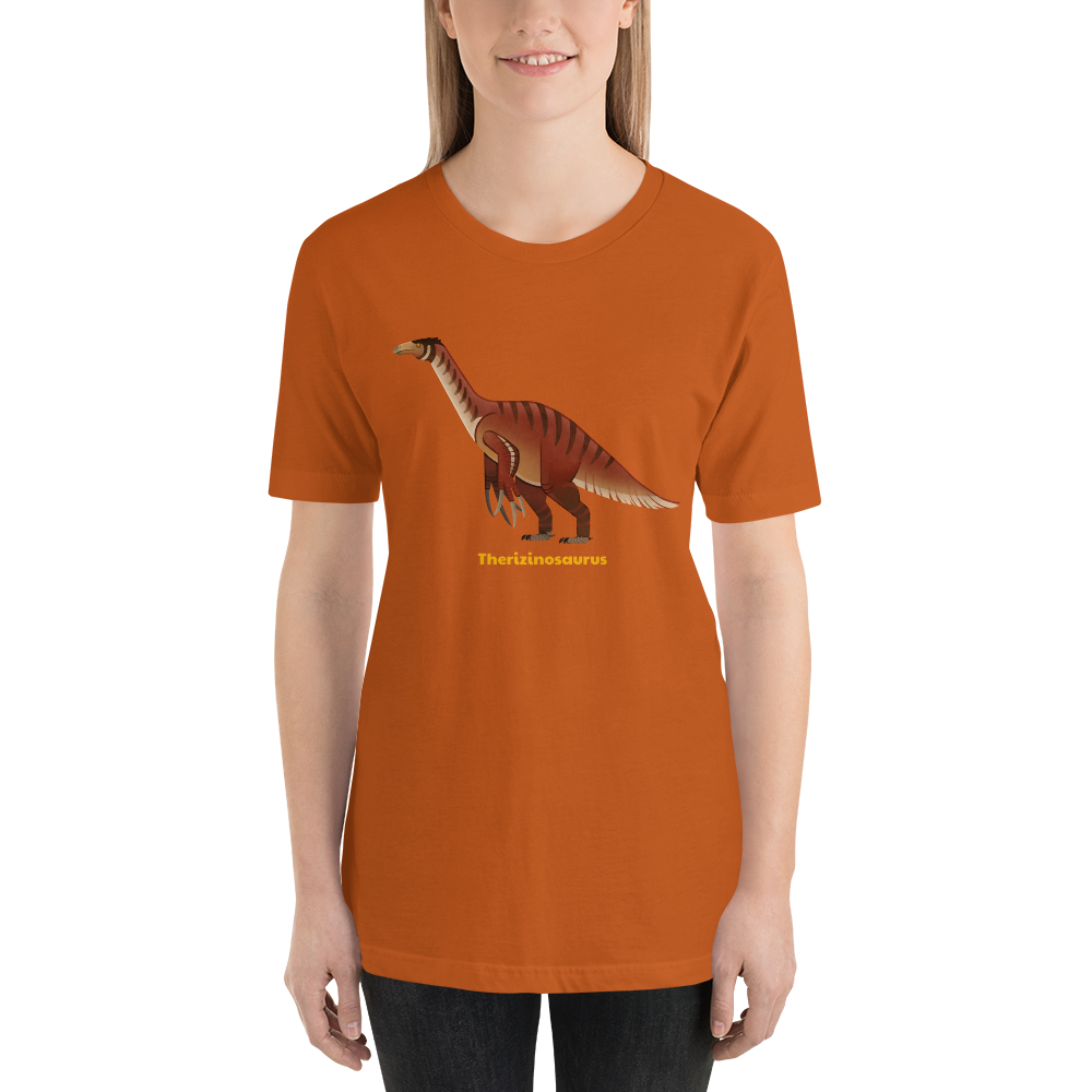 Therizinosaurus unisex t-shirt