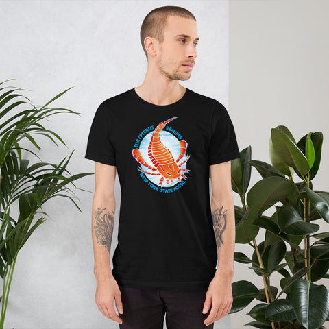 New York State Fossil (dark) unisex t-shirt