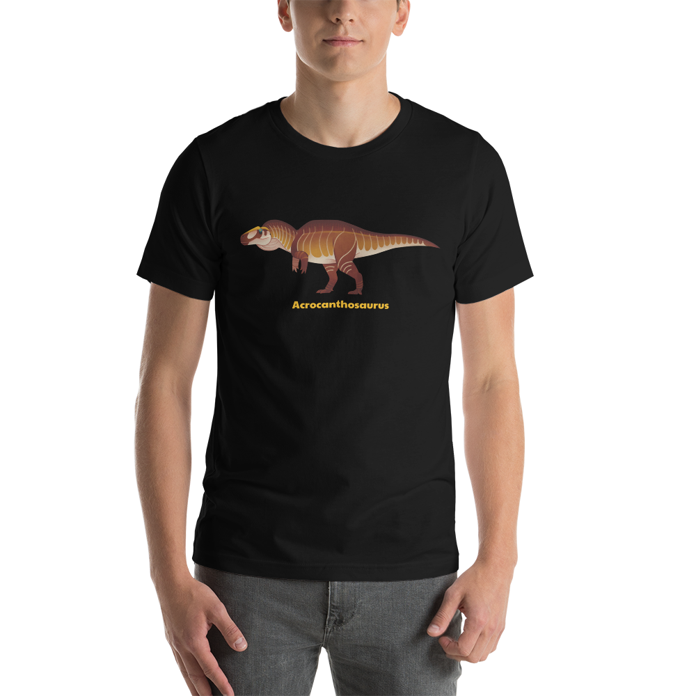 Acrocanthosaurus unisex t-shirt