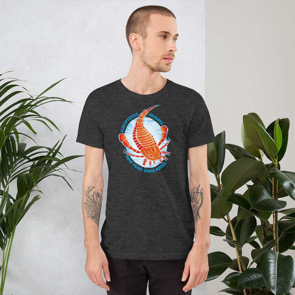 New York State Fossil (dark) unisex t-shirt