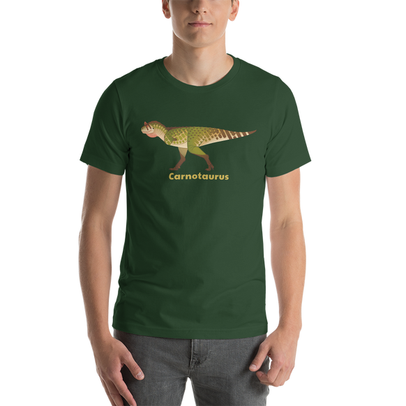 Carnotaurus unisex t-shirt