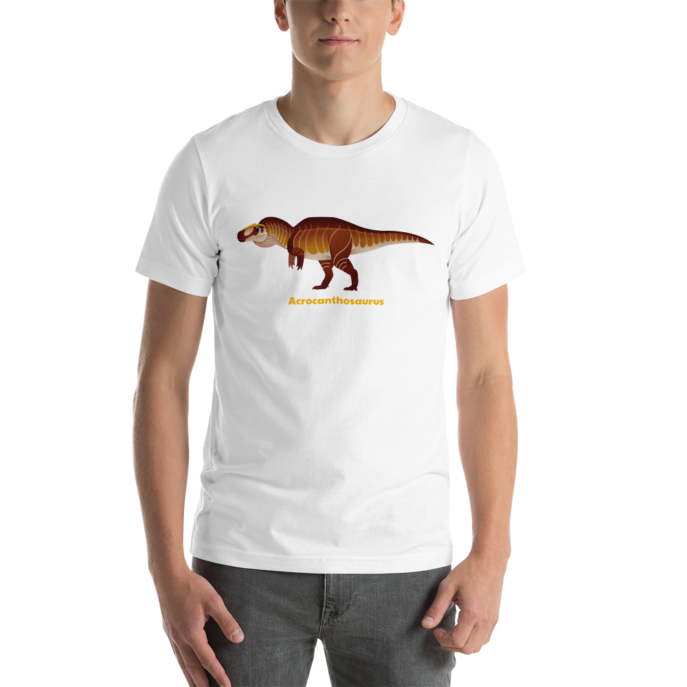 Acrocanthosaurus unisex t-shirt