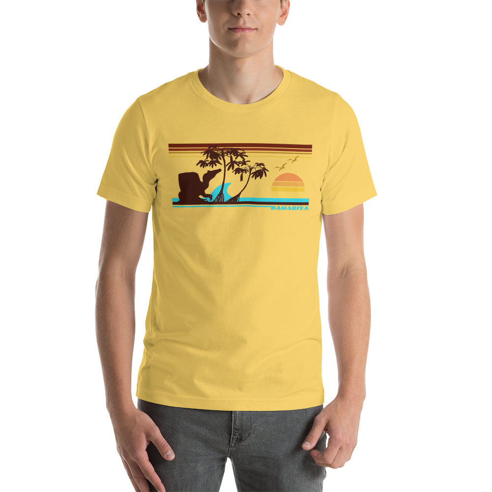 Bahariya unisex retro t-shirt