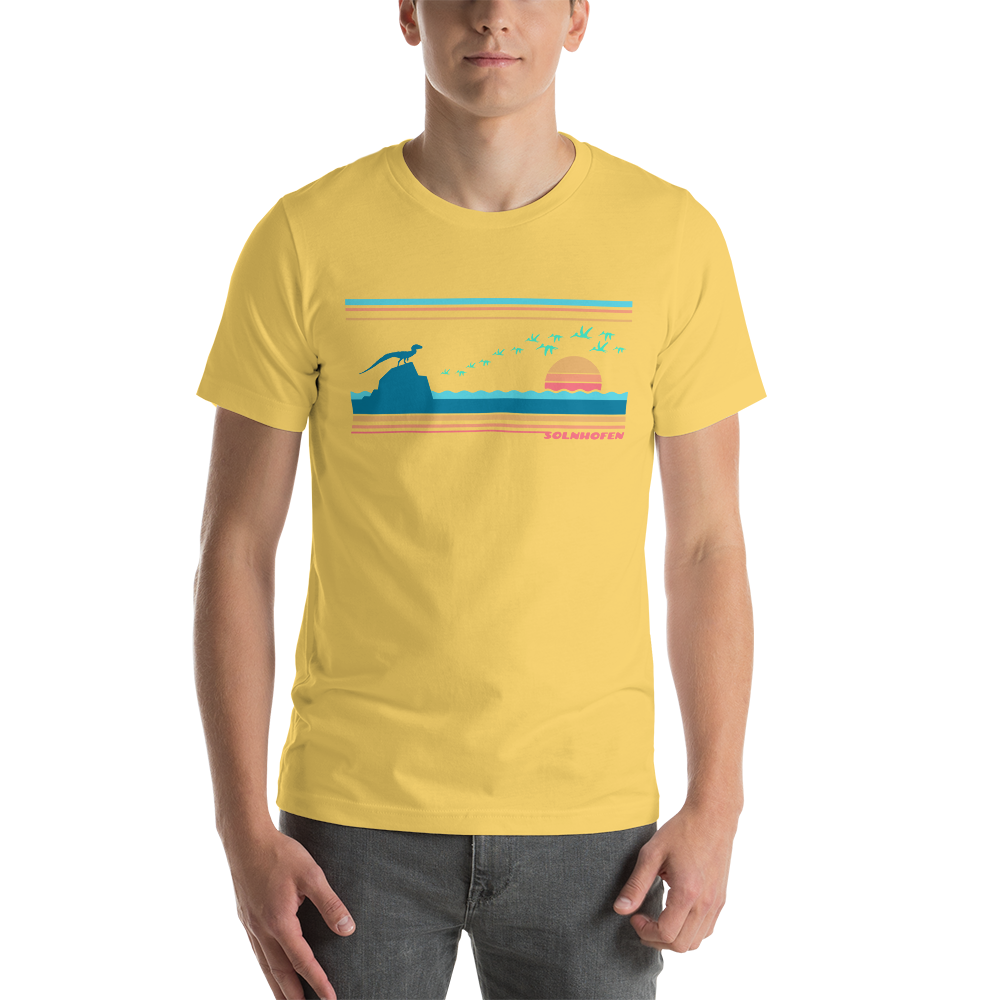 Solnhofen unisex retro t-shirt