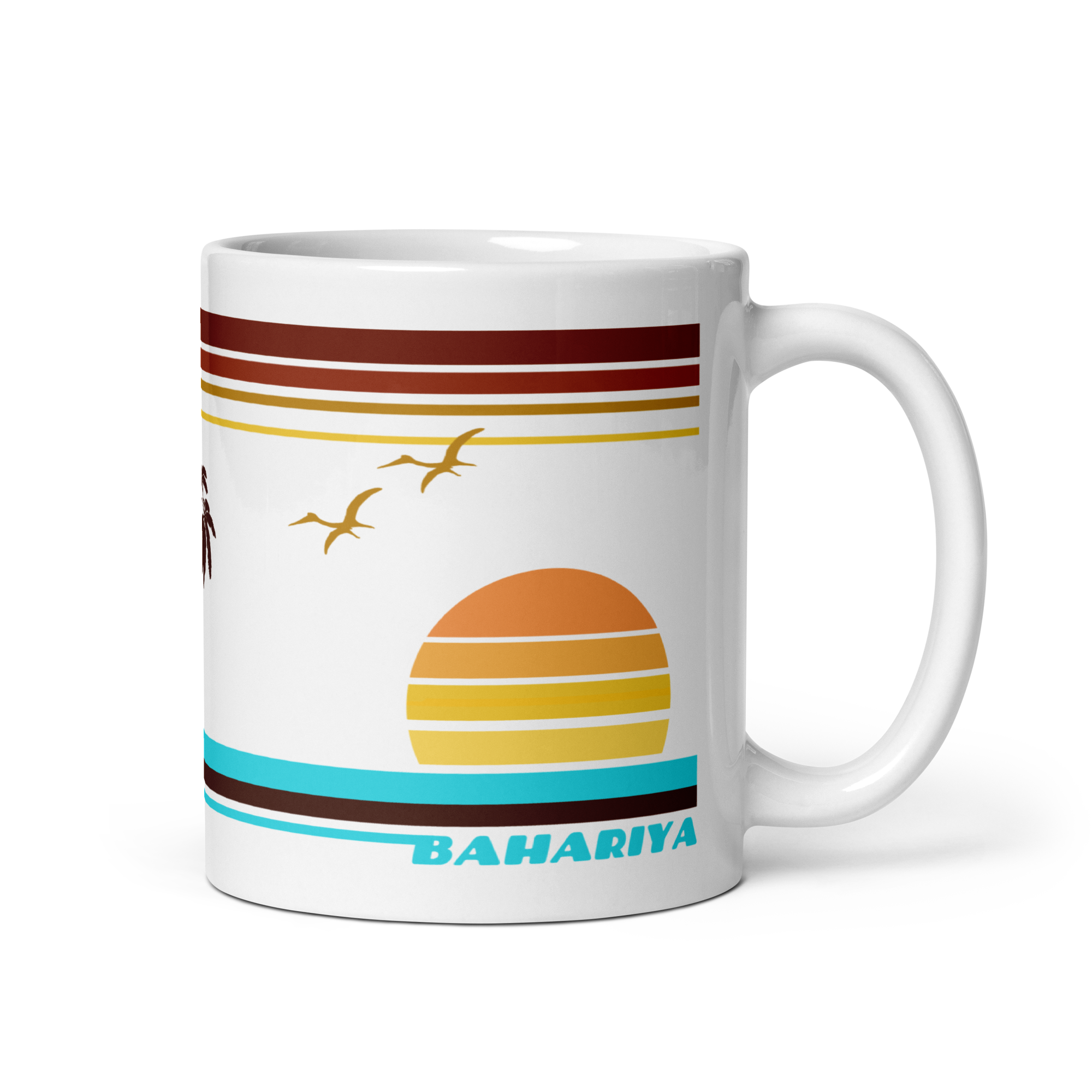 Bahariya retro mug