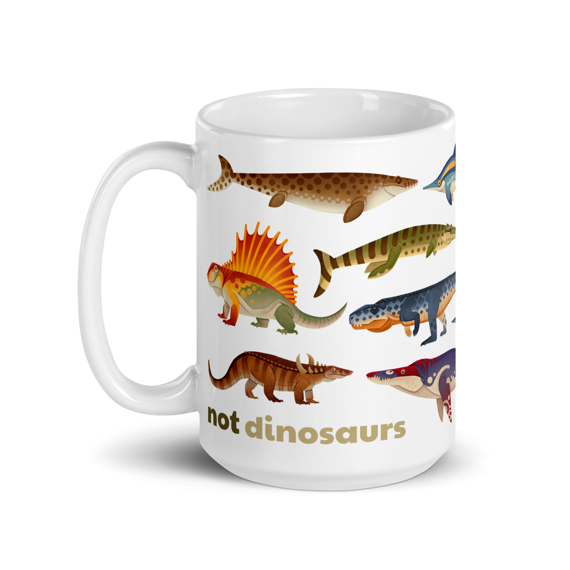 Not Dinosaurs mug